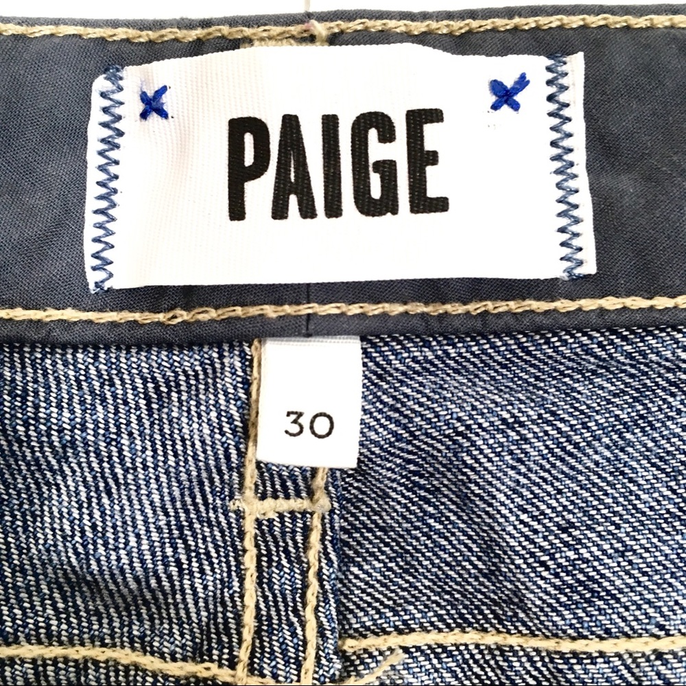 PAIGE Denim Jeans Skyline Ankle Peg - size 30 - Picture 4 of 5